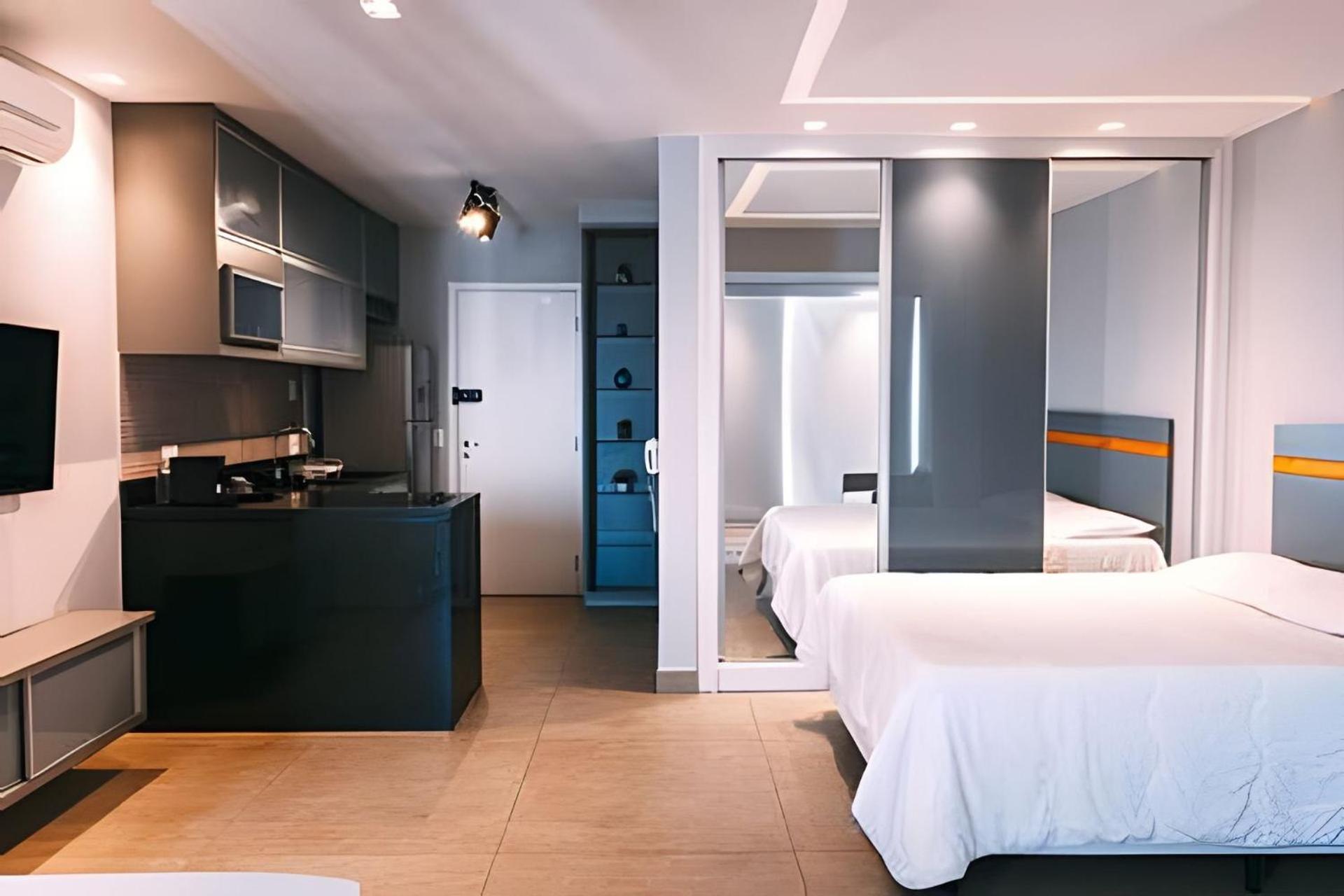 Multihouse - Moderno Studio No Brooklin IV Sao Paulo Bagian luar foto